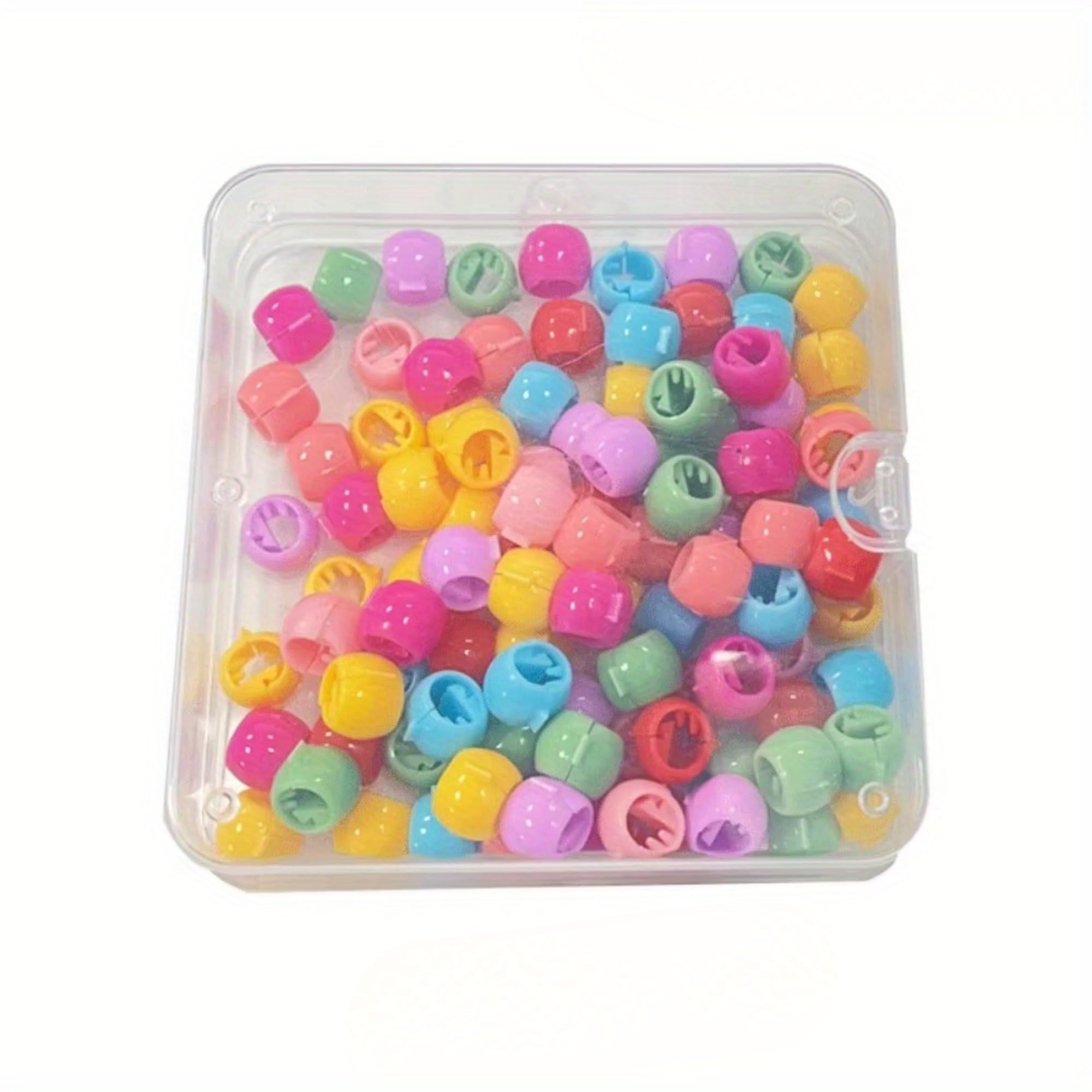 Mini Shark Hair Clips, Multicolor Plastic Claw Clips for Sectioning, Everyday Hairstyles and Decorative Hair Styling