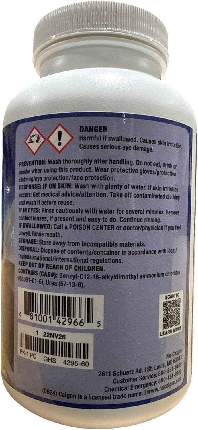 Nu-Calgon Upgraded 4296-60 Pan-Treat Condensate Drain Tablets (200 Tablets per Bottle) – Controls Odors & Prevents AC Drain Line Clogs, Non-Toxic, Non-Corrosive – Single Can [200 Tablets total].