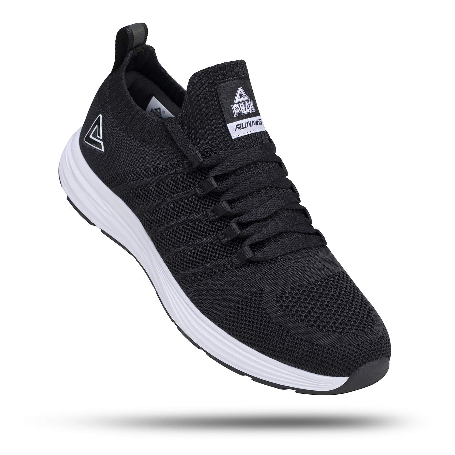 PEAK Mens Lightweight Walking Shoes Comfortable Slip On Sports Sneakers for Tennis, Gym, Running, Casual Workout