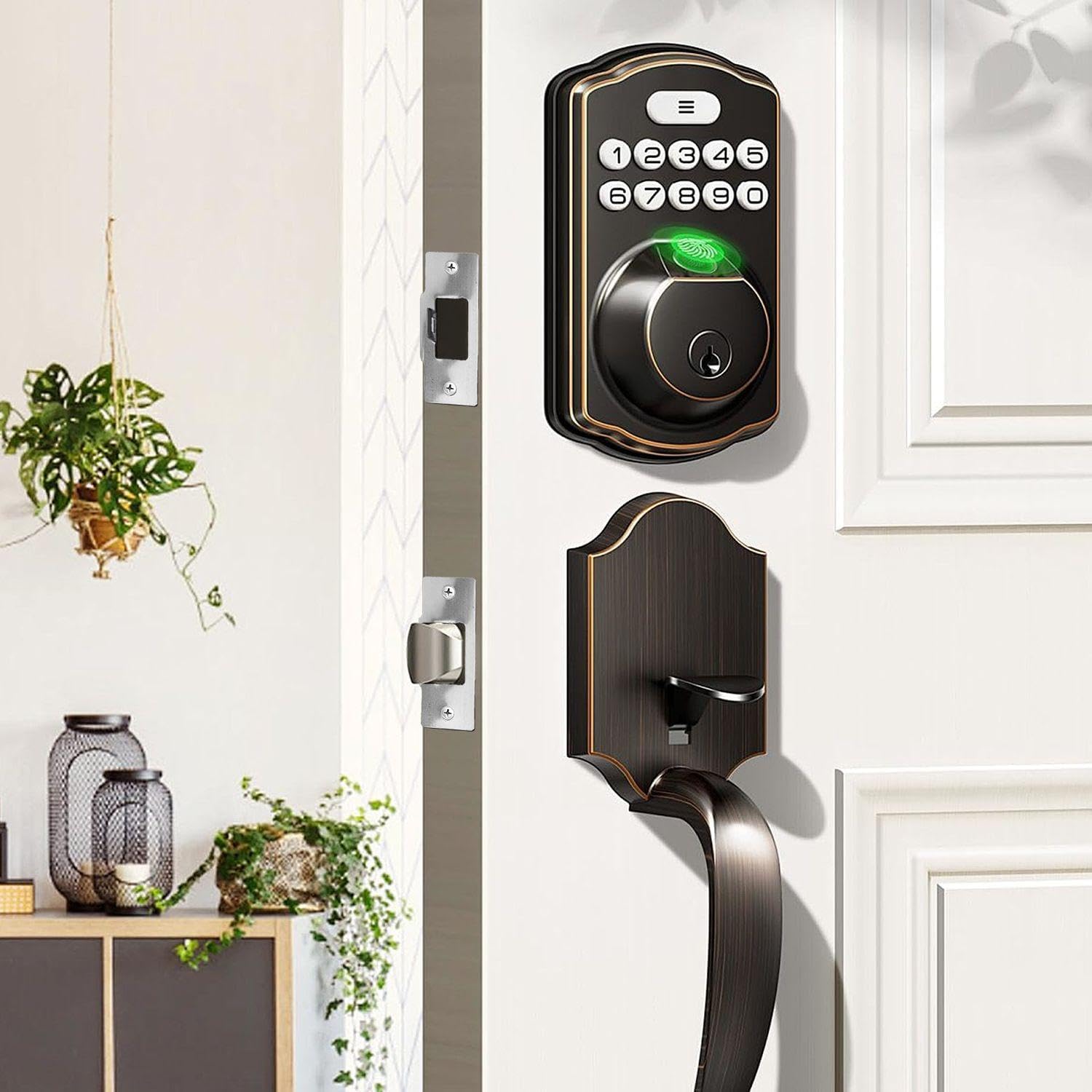 20 Pcs Lock Body Guide Plate with Screws, Replacement Parts for Stainless Steel Door Buckles, Suitable for Door Frames and Door Covers