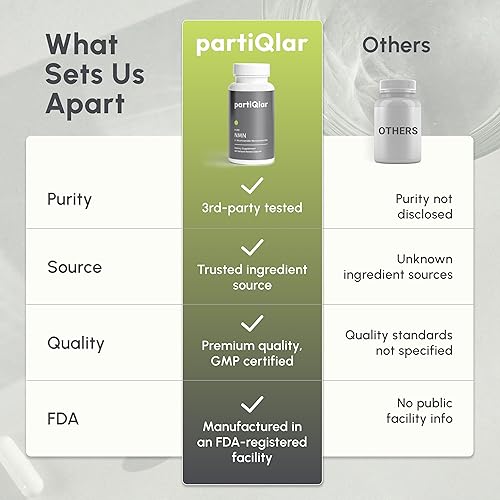 Miniatura 6 de Suplemento NMN 500mg - Mononucleótido de nicotinamida NMN y refuerzo para energía celular, longevidad y envejecimiento saludable - Suministro de 2