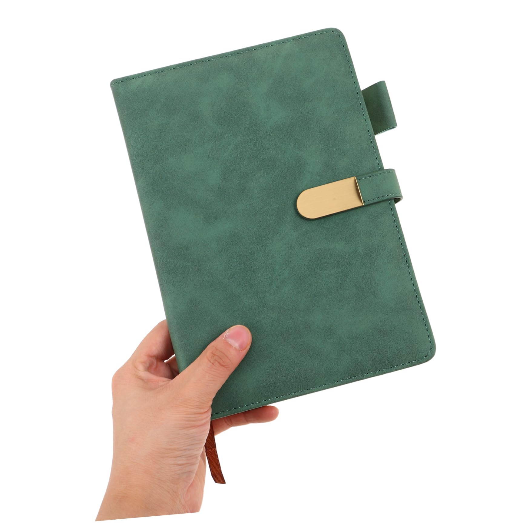 DOITOOL Cuaderno de Diario de Negocios A5 Verde con Bolígrafo y Caja | Cuaderno de Notas de Reuniones, Papel de Escritura Suave, Decoracion Colegio, Material de Oficina y Escolar