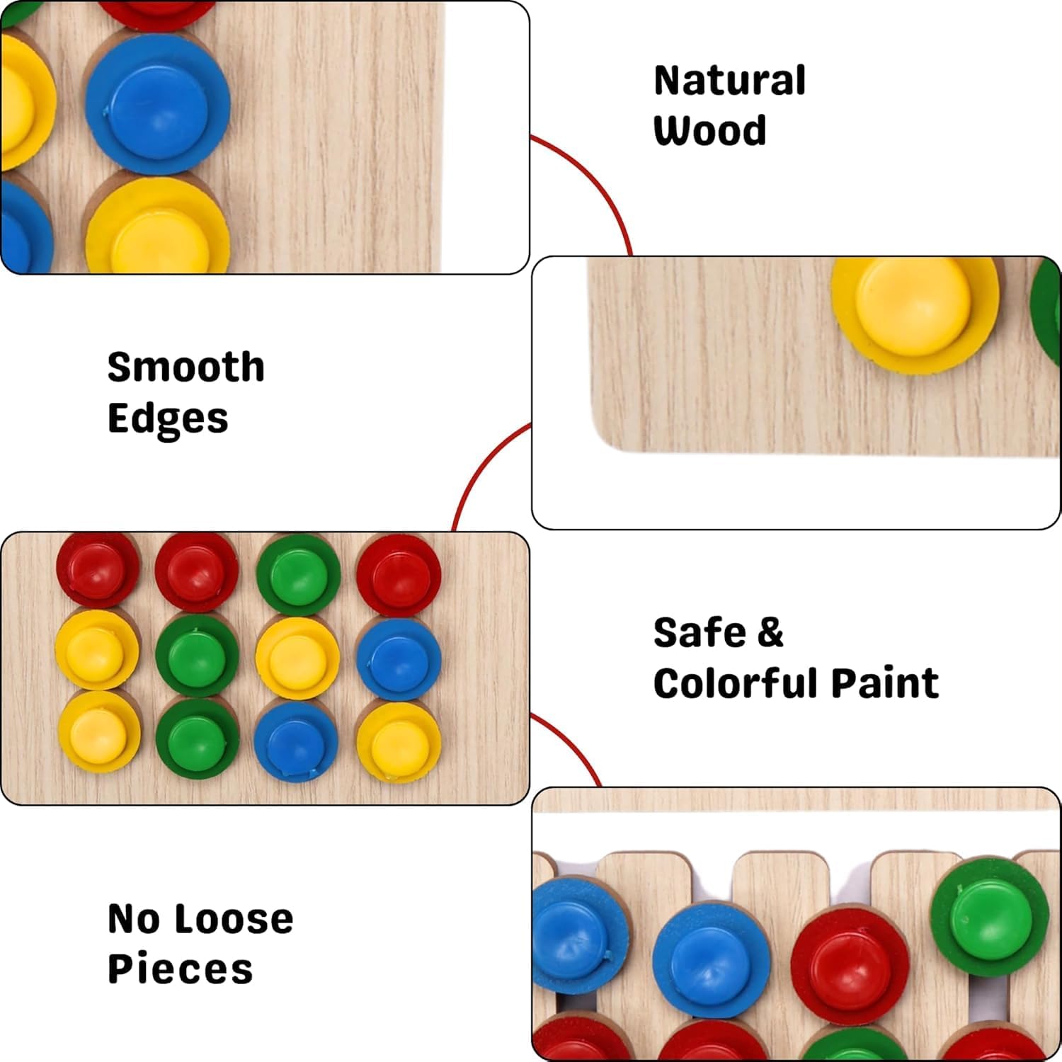 Niwlix Puzzle Board Game - Early Learning Toys for Kids -2