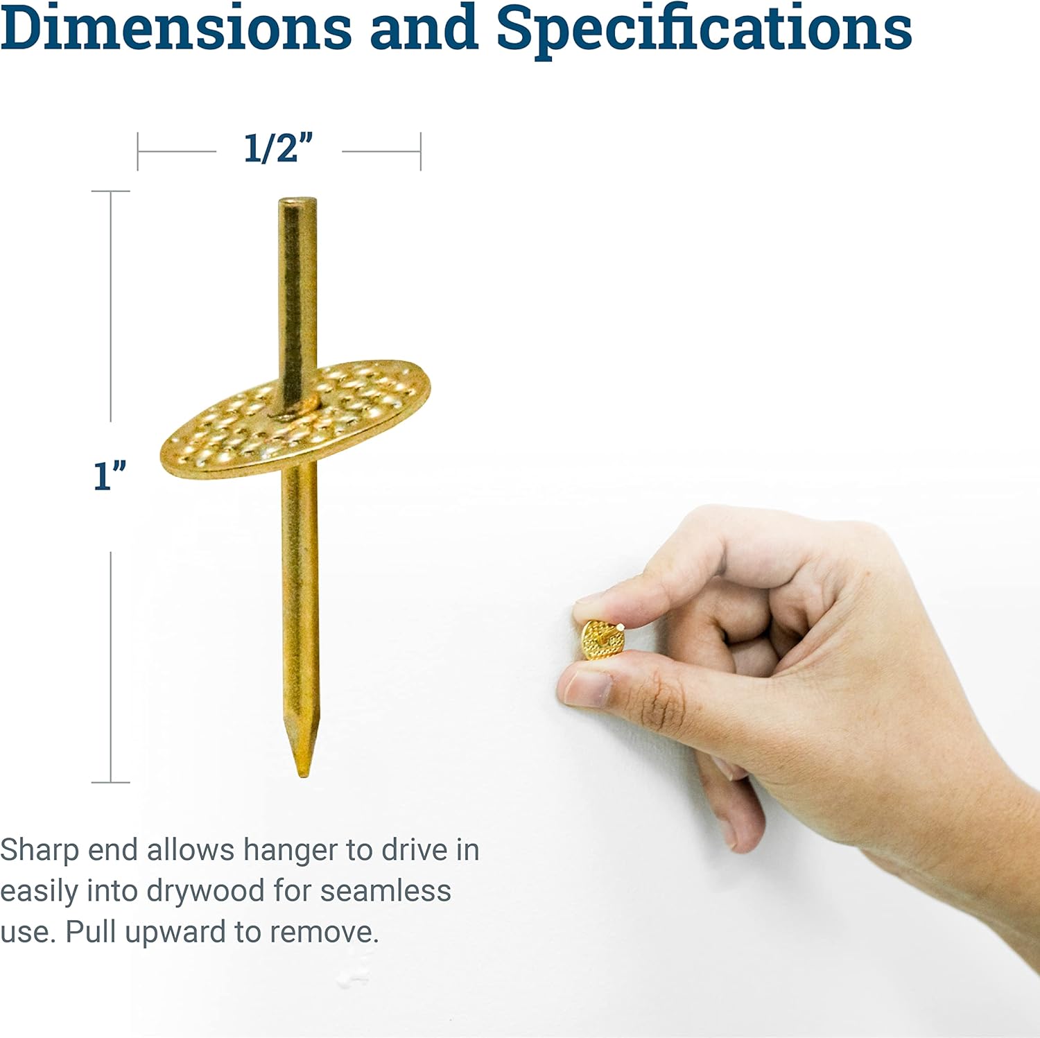 Picture Hangers 20 lb 35 Pack One Step Picture Hangers Quick Easy