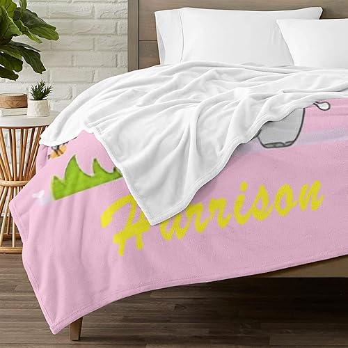Vista 10 de Manta personalizada con texto, manta personalizada con nombre para madre, padre, adultos, amigos, amantes, perros, mascotas, manta de franela 10