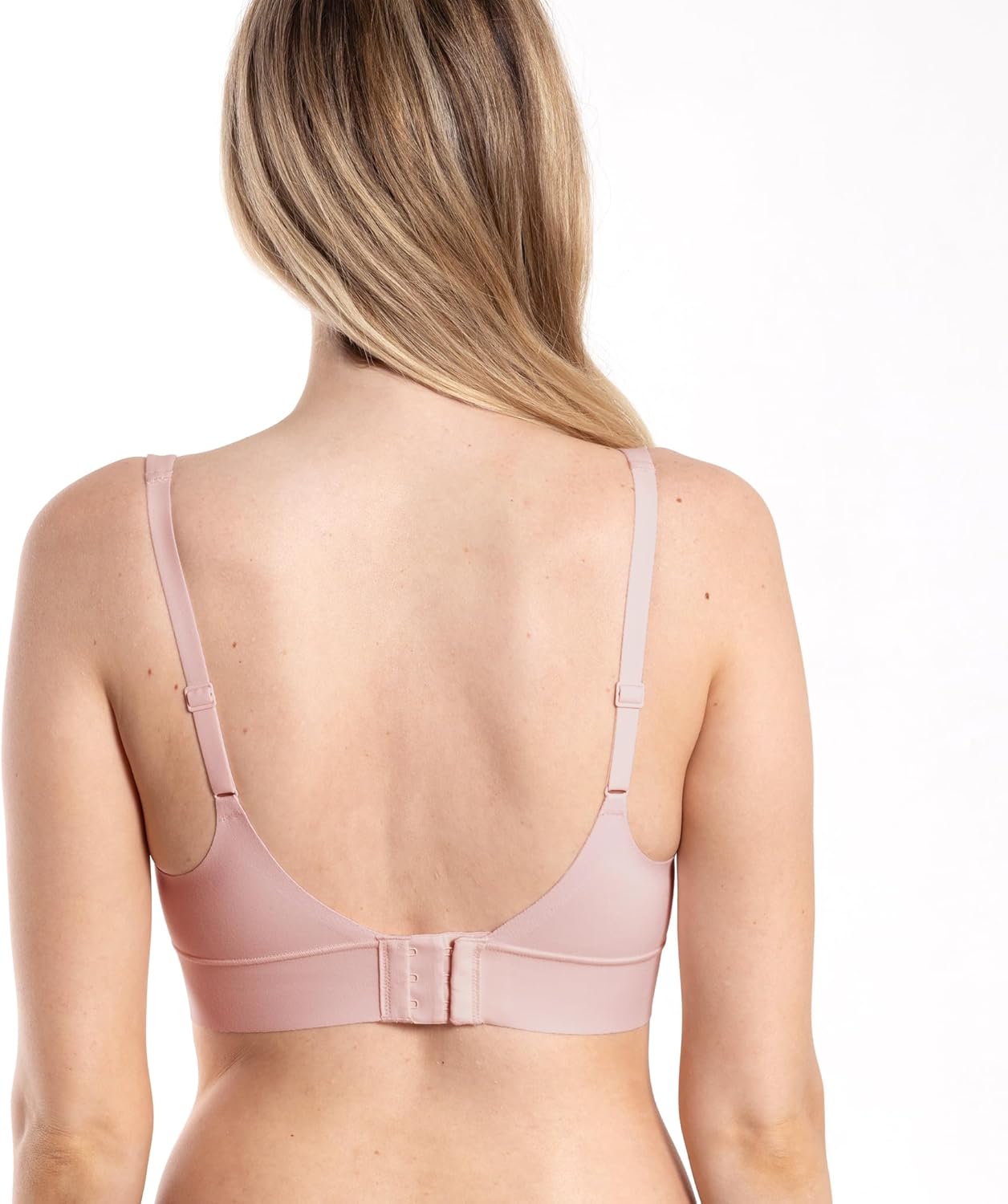 Floatley Cozy Wireless Plunge Bra for Women, Buttery Soft Comfort Seamless Everyday Bra with Embedded Pad - Image 3