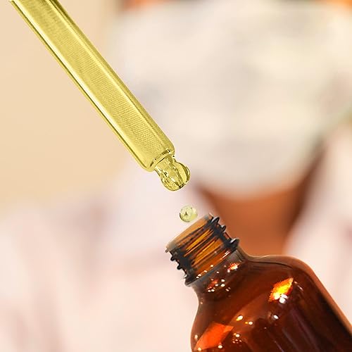Miniatura 4 de Nevlers Paquete de 48 botellas cuentagotas de vidrio ámbar de 2 onzas  Las botellas de vidrio ámbar incluyen un cuentagotas y embudo y cepillo con