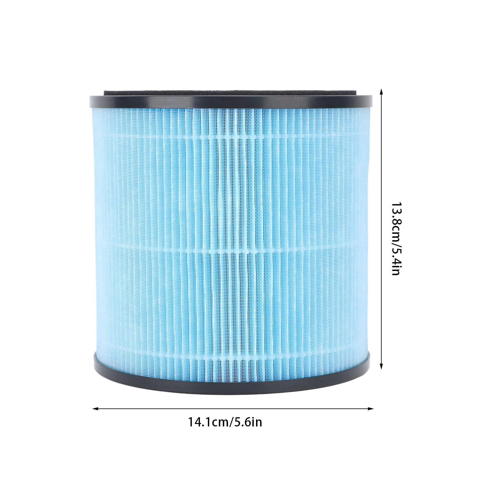 Airtok Ap0601 Elemento Filtrante, Filtro Hepa Vero H13 A 4 Strati Cartuccia Filtrante per Purificatore D'Aria Particolato Ad Alta Efficienza In Nylon, per Filtro Aria Ap0601 Accessori di Ricambio