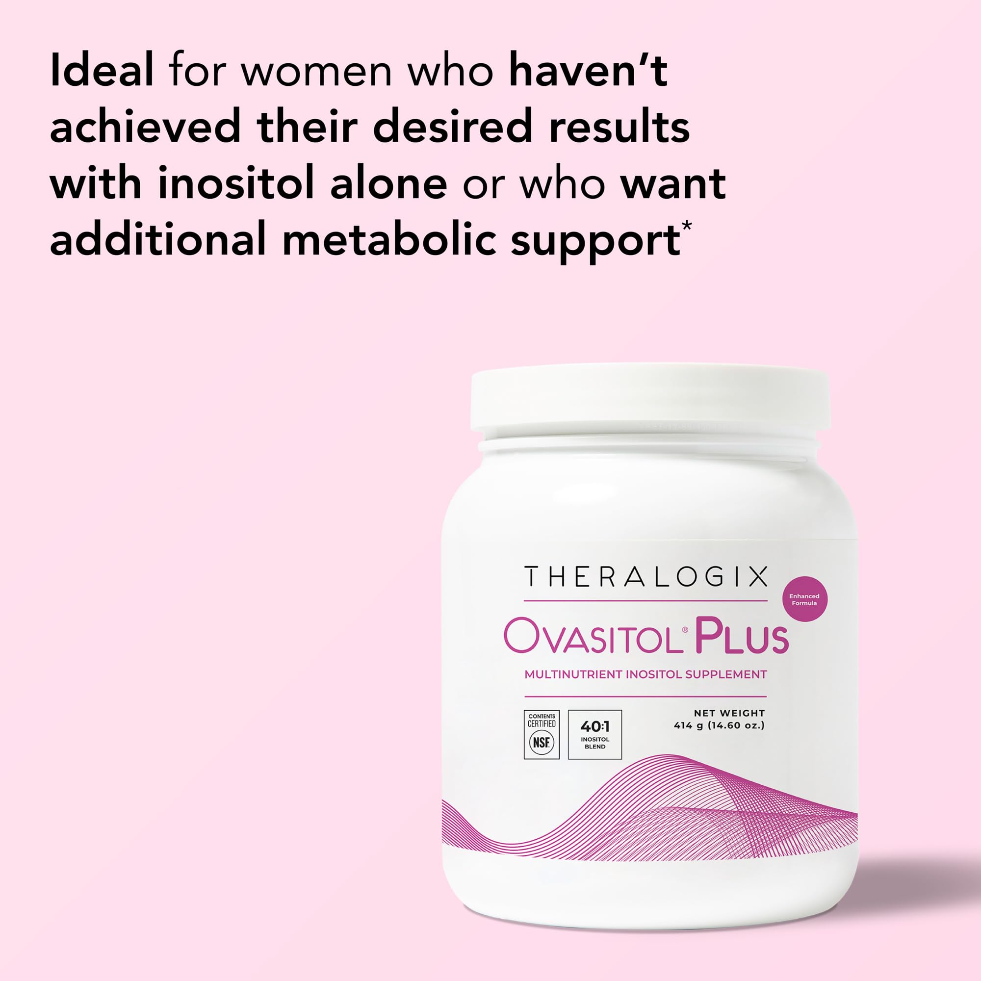 Theralogix Ovasitol Plus Canister – Fertility & Metabolic, NSF Certified — Amazon image 6