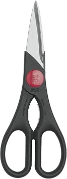 ZWILLING Twin 7.9-inch Kitchen Shears, Heavy Duty Multi-Purpose Scissors with Forged Stainless Steel Blades, Built-In Bottle Opener & Soft Grip Dishwasher Safe for Meat, Poultry, Herbs & BBQ