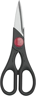 ZWILLING TWIN Kitchen Shears, Multi-Purpose, Heavy Duty, Stainless Steel Blades, Black