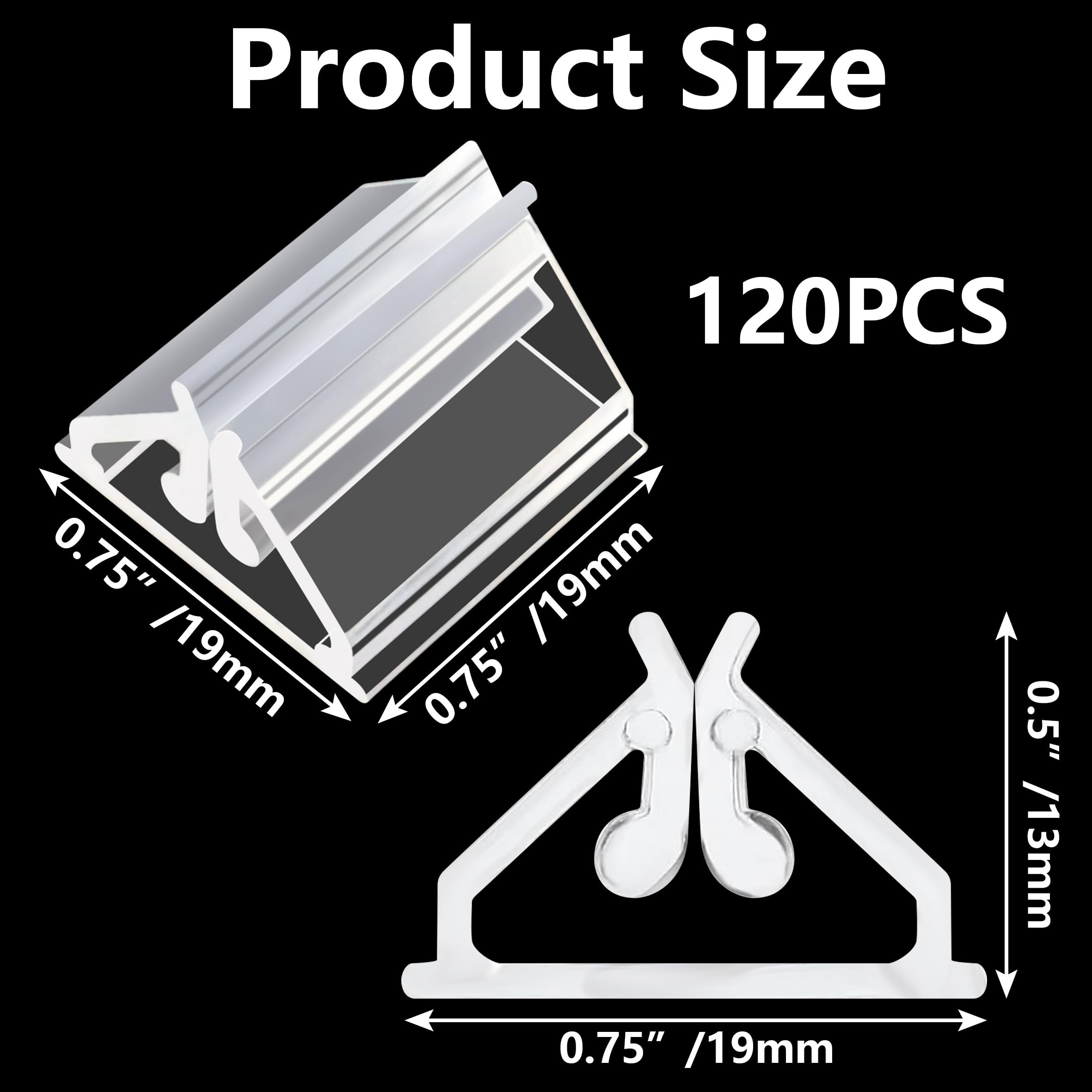 Lot De 25 Mini Supports De Cartes Plastique Transparent – Porte-Étiquettes Rond 2,5 Cm, Idéal Table, Menu, Prix, Place De Fête