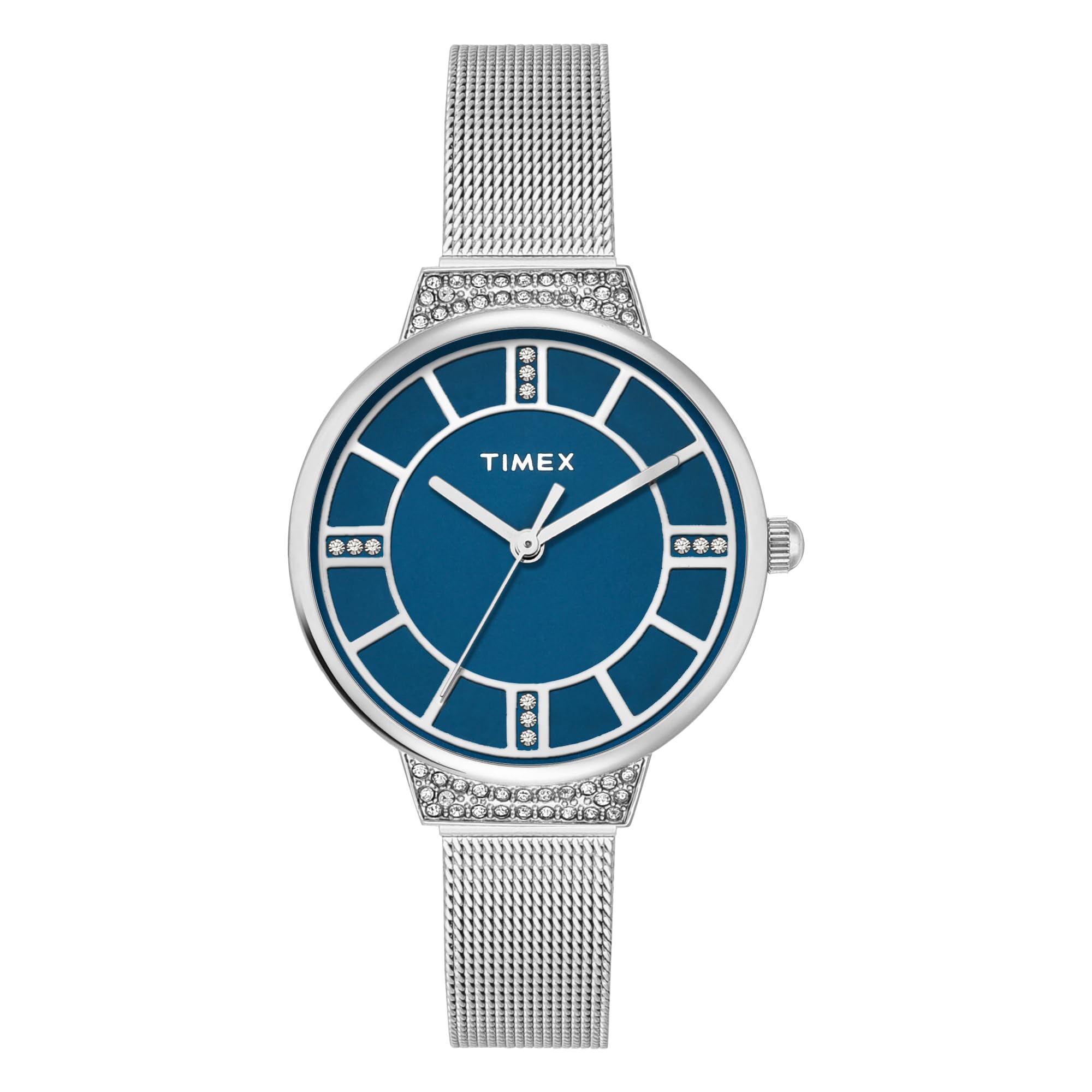 timex Blue Round Dial Analog Women's Watch - TWEL22400-picture-44