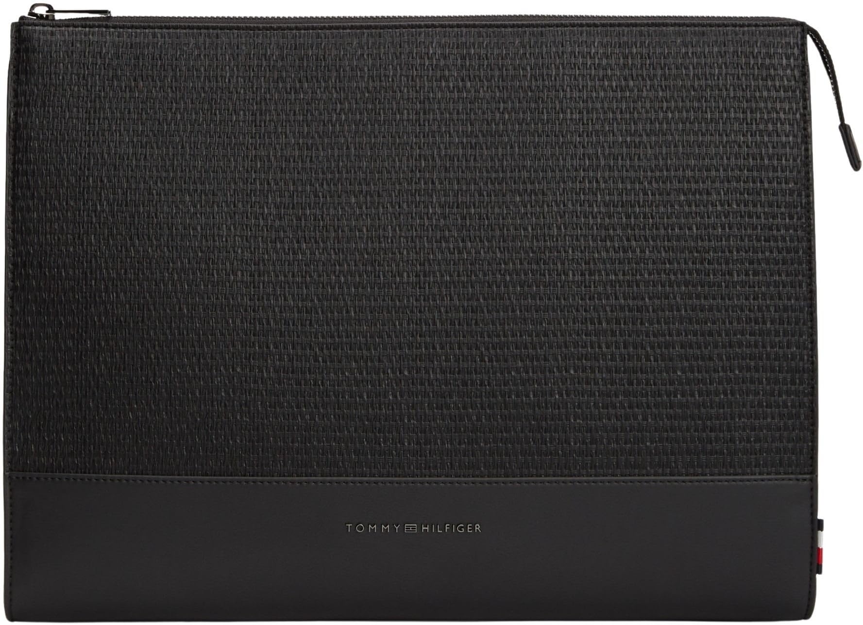 Tommy Hilfiger Th AM0AM14303 - Custodia per computer portatile da uomo, con altri piccoli accessori, colore: nero (nero), taglia unica