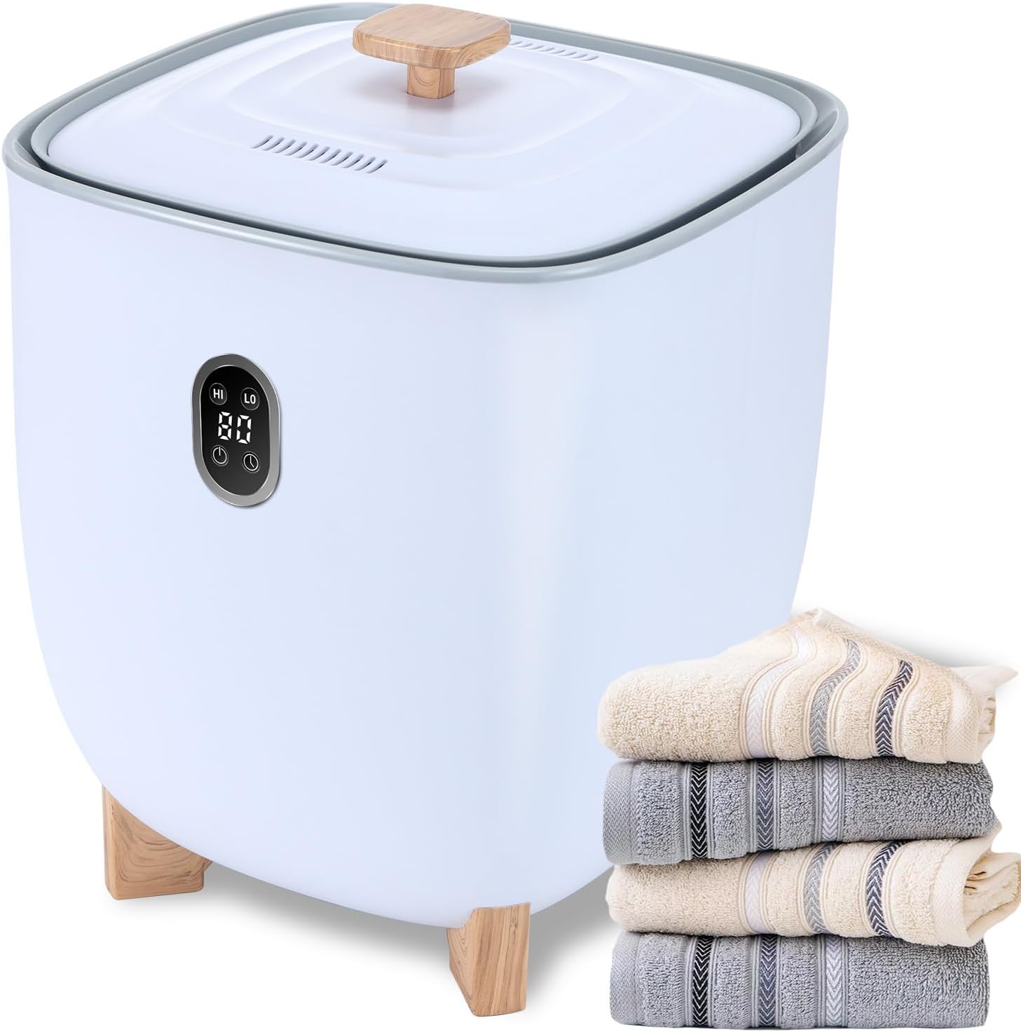 Amazon.com: WJAHAN Luxury Towel Warmers for Bathroom, 25L Large Hot ...
