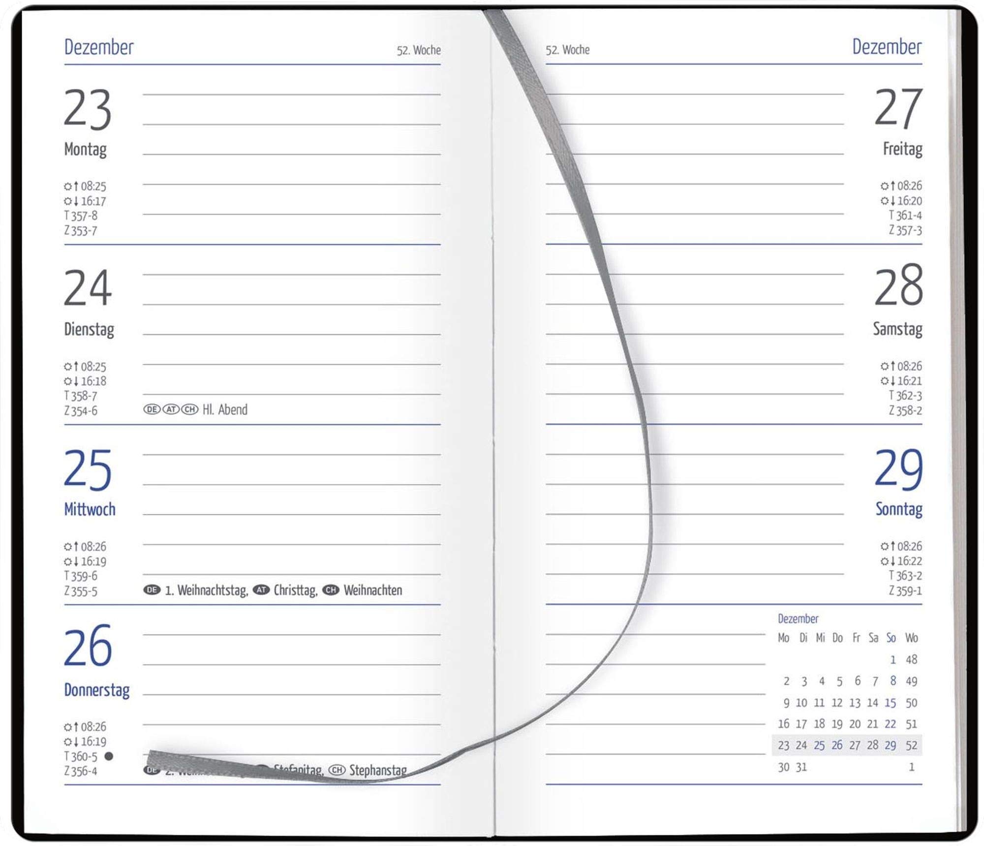 Güss Tisch- & Taschenkalender 2026 – 17x8 Cm Produktbild-Vorschau 3