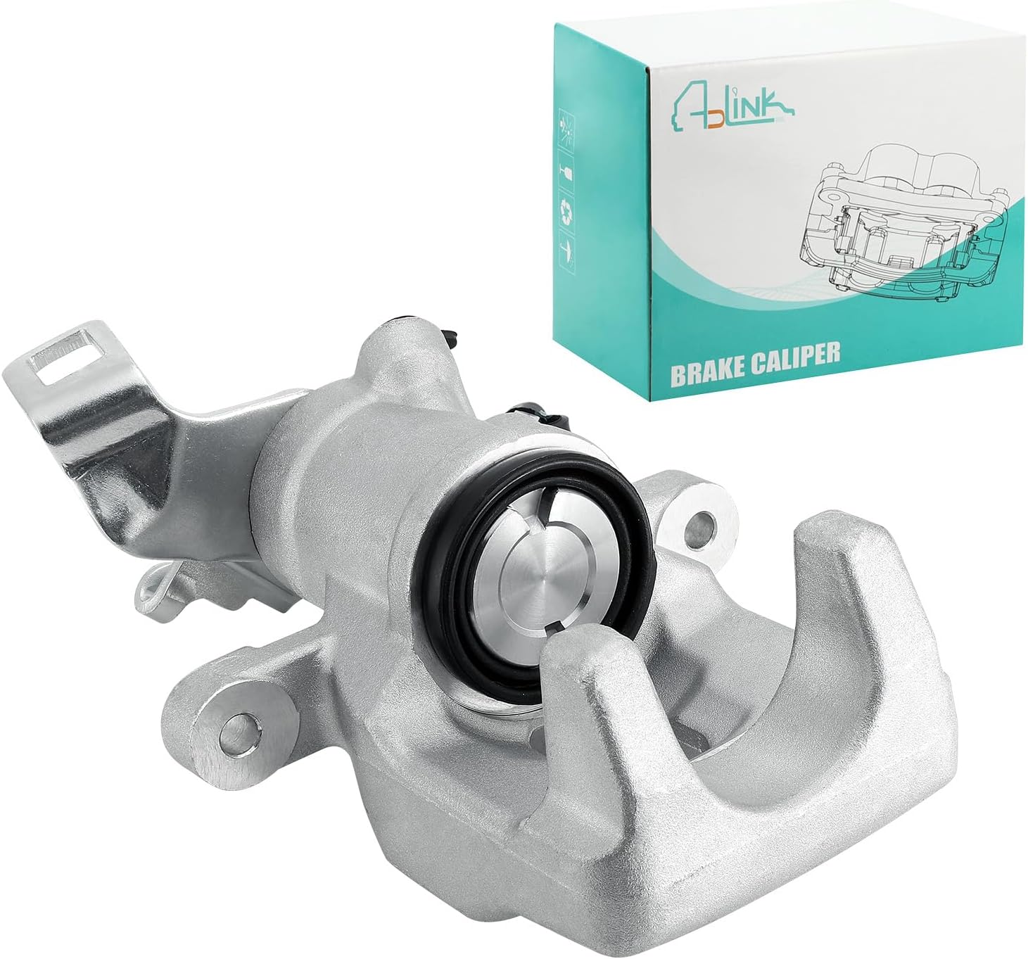 34219804731 Rear Left Disc Brake Caliper Assembly without Bracket For Mini Cooper Countryman 2011 2012 2013 2014 2015 2016, Paceman 2013-2016 34219804731 530391 19-6680 Rear Driver Side