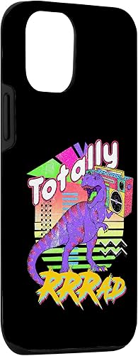 Miniatura 6 de Funda para iPhone 14 Pro Max Totally Rad Dinosaur Rocking Cassette Rock n Roll Music Case