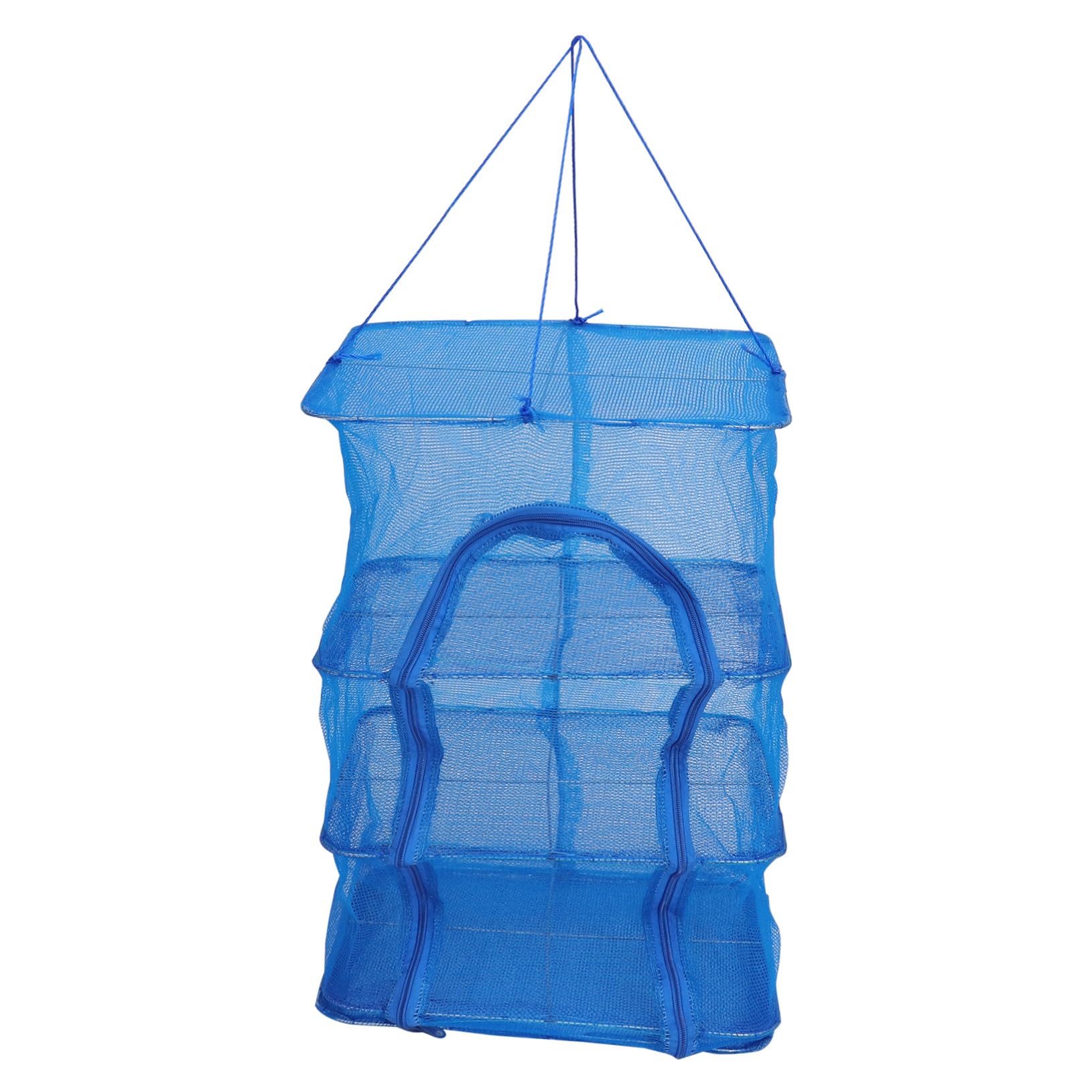 Filet de séchage suspendu pliable 3 niveaux en maille nylon 65 cm