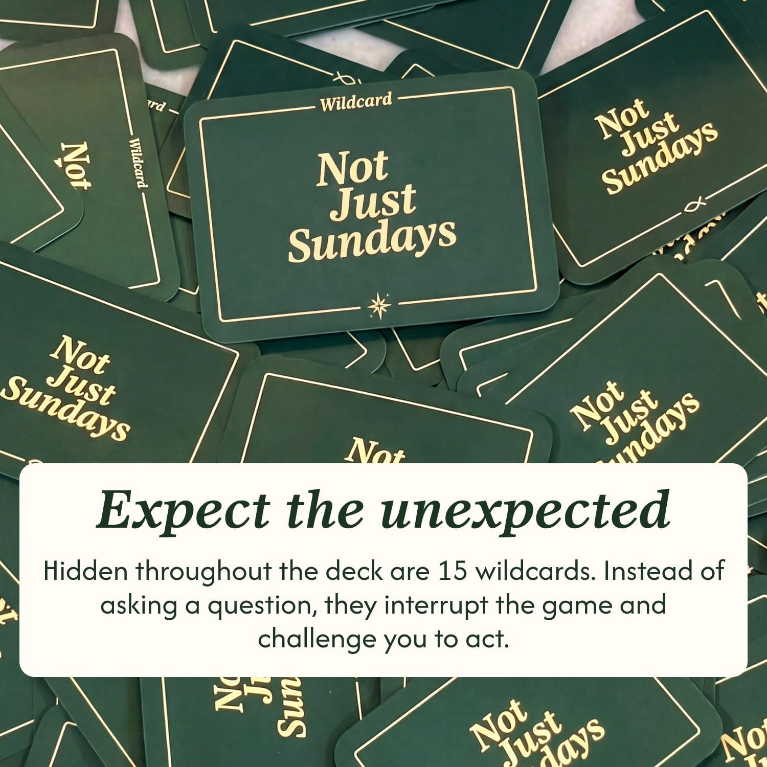 Christian Conversation Card Game for Couples, Families & Small Groups | 165 Faith-Based Discussion Questions | 3 Levels: Open, Uncover, Reveal | Ages 13+ | 2-10 Players