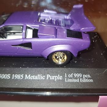 Zi-l特注 ランボルギーニ カウンタックLP500S メタリック パープル ジール(Zi-l)ランボルギーニ カウンタックLP500S メタリック