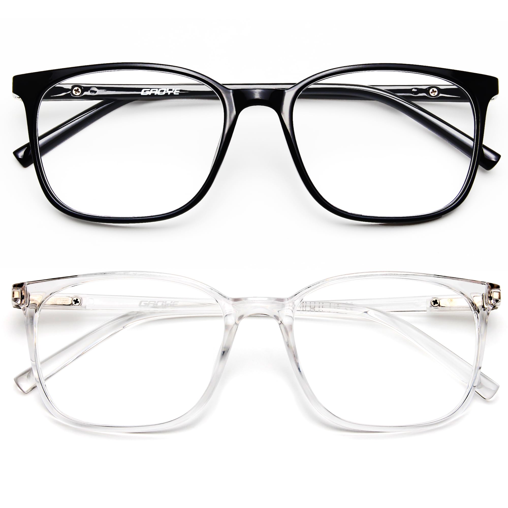 Gafas de luz azul ultraligeras para mujer, protección de hasta el 99%, gafas para computadora para comodidad durante todo el día, antideslumbrante UV, fatiga visual