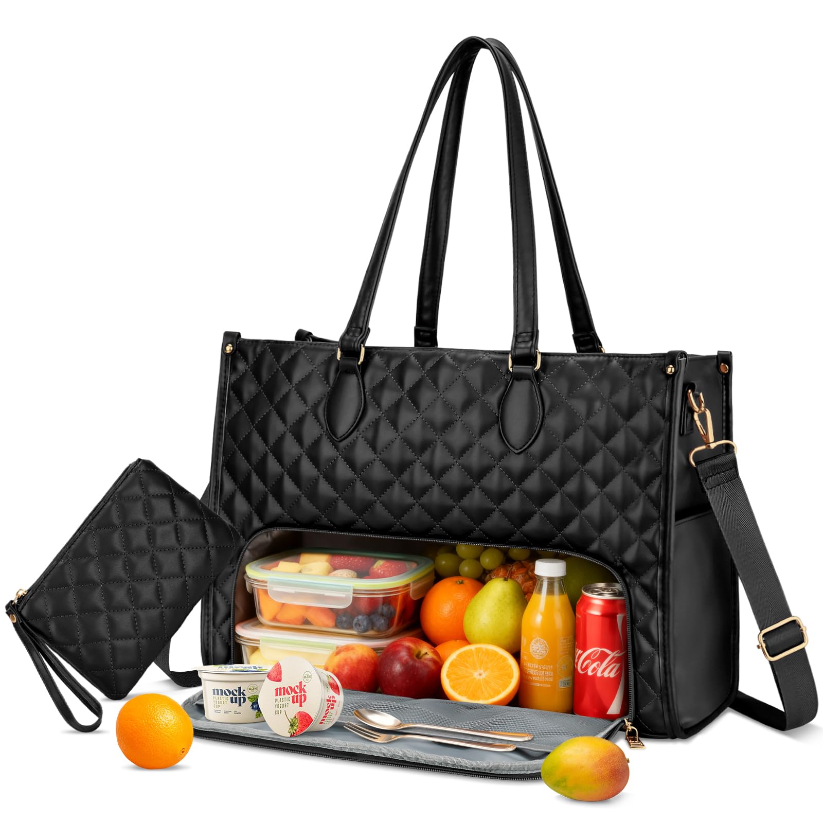 Amazon.com: KKXIU Updated 2-in-1 Insulated Lunch Bag & 15.6 Inch