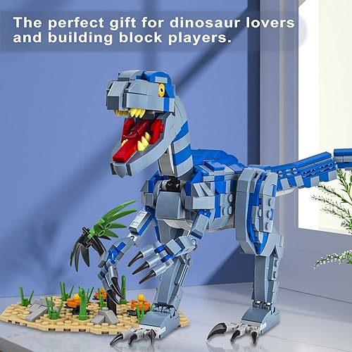 Miniatura 3 de Jurassic - Juego de juguetes de dinosaurio compatible con Lego, 319 juguetes de parque de dinosaurios para edades de 8, 9, 10, 11, 12, 13, 14 años,