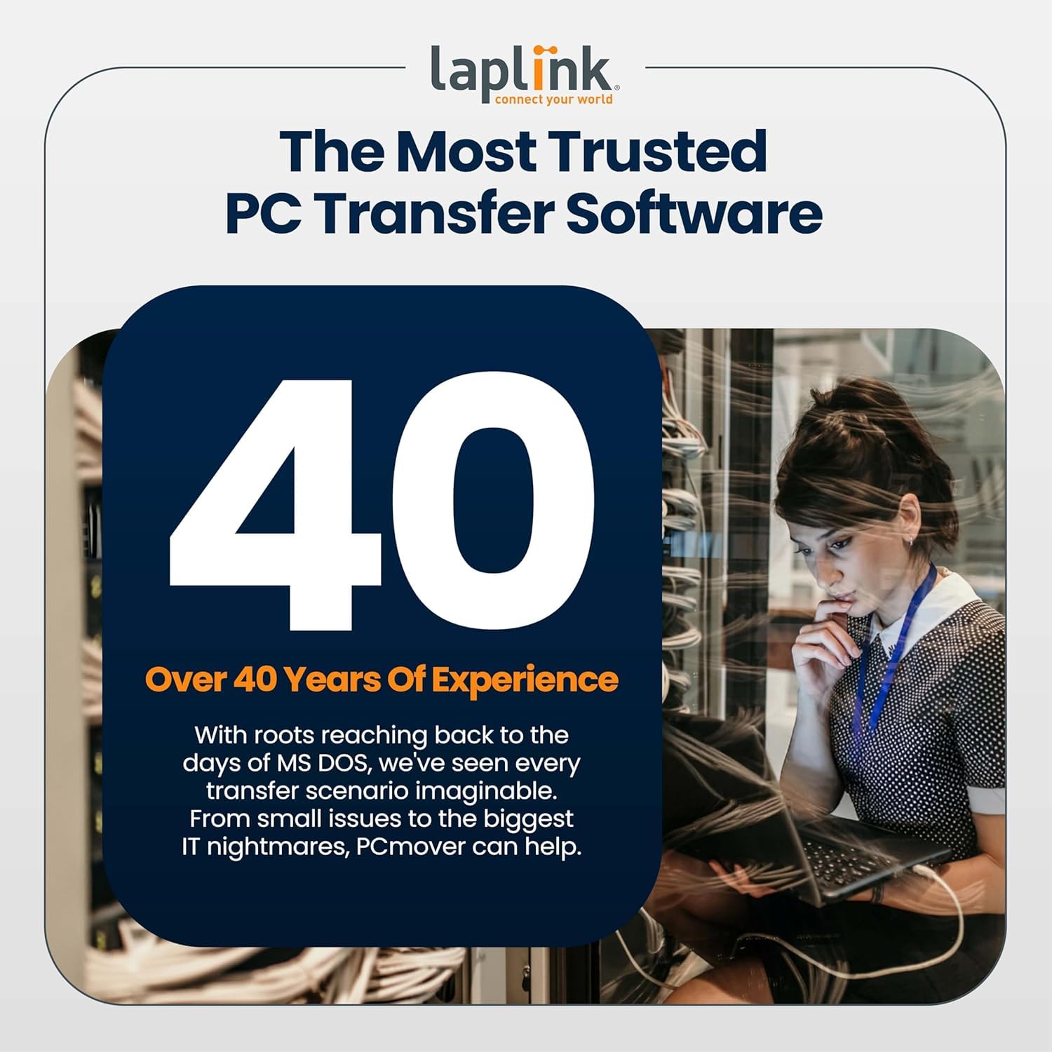 Laplink PCmover Business Technician – PC-zu-PC-Migrationssoftware – Anfängliche Lizenzgebühr – Monatliche Abrechnung pro Nutzung – 25,95 £/Lizenz – Lizenz für 5 Nutzungen
