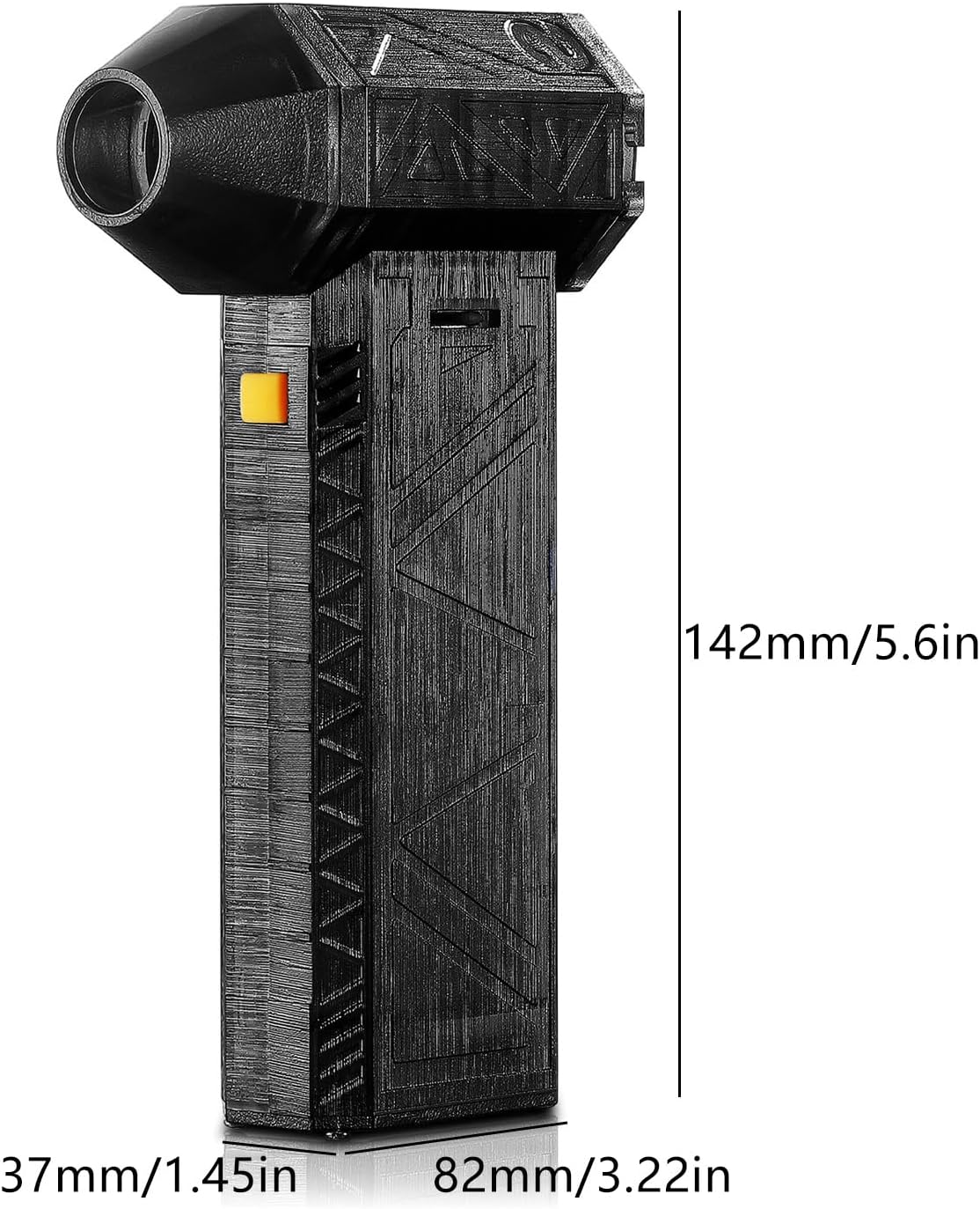 6000mAh Air Blower 130000RPM Brushless Motor Multipurpose Handheld Fit For Snow Removal Leaf Cleaning Garage Maintenance Heavy Duty Blower