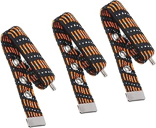 3 Pcs Elastic Guitar Capos Spreading Multi Capos Quick Change Wooden Guitar Capos for Acoustic and Electric Guitar