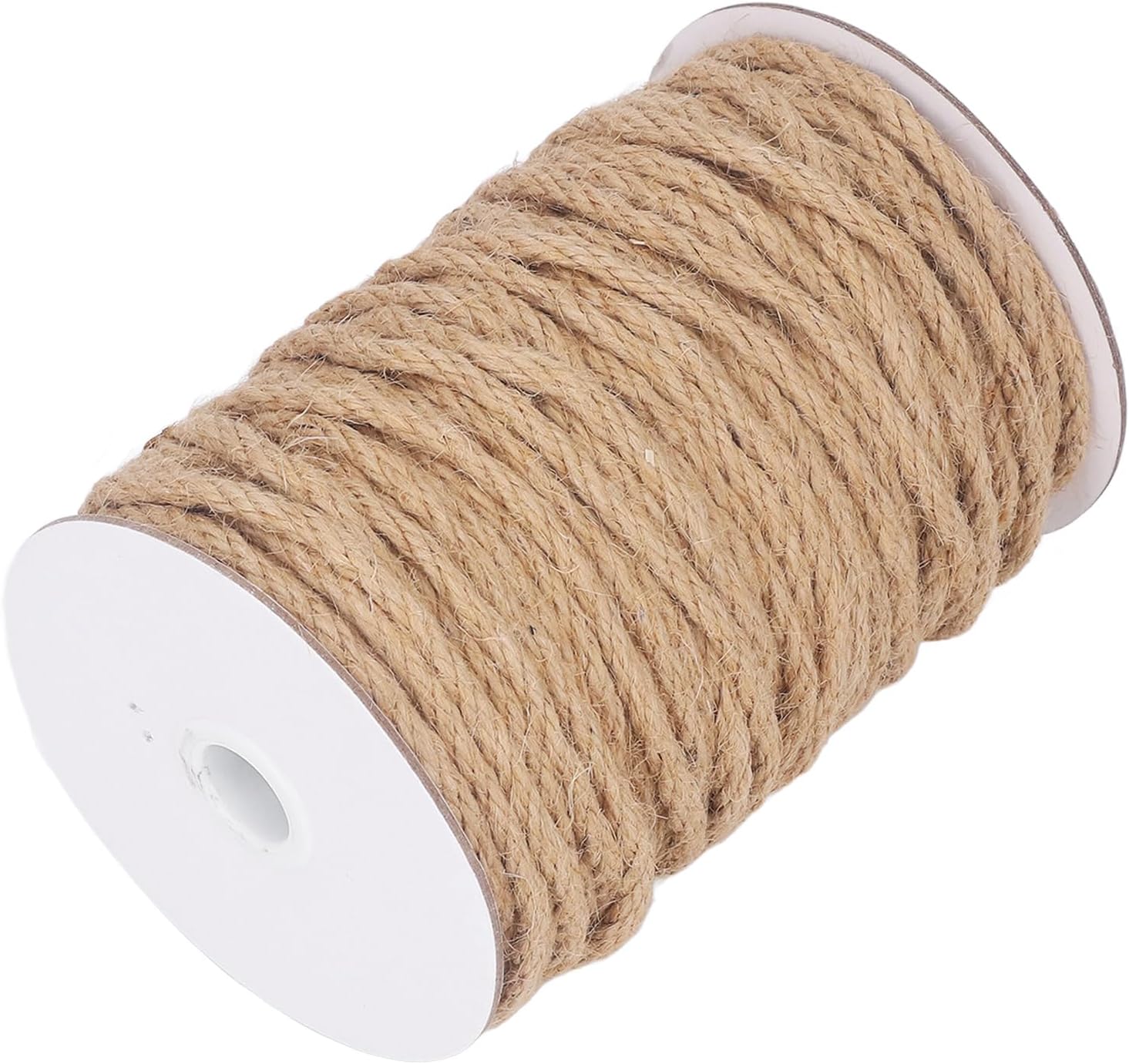 Craft Jute Twine, 50m Length 4 Strands Jute Twine High Strength for DIY