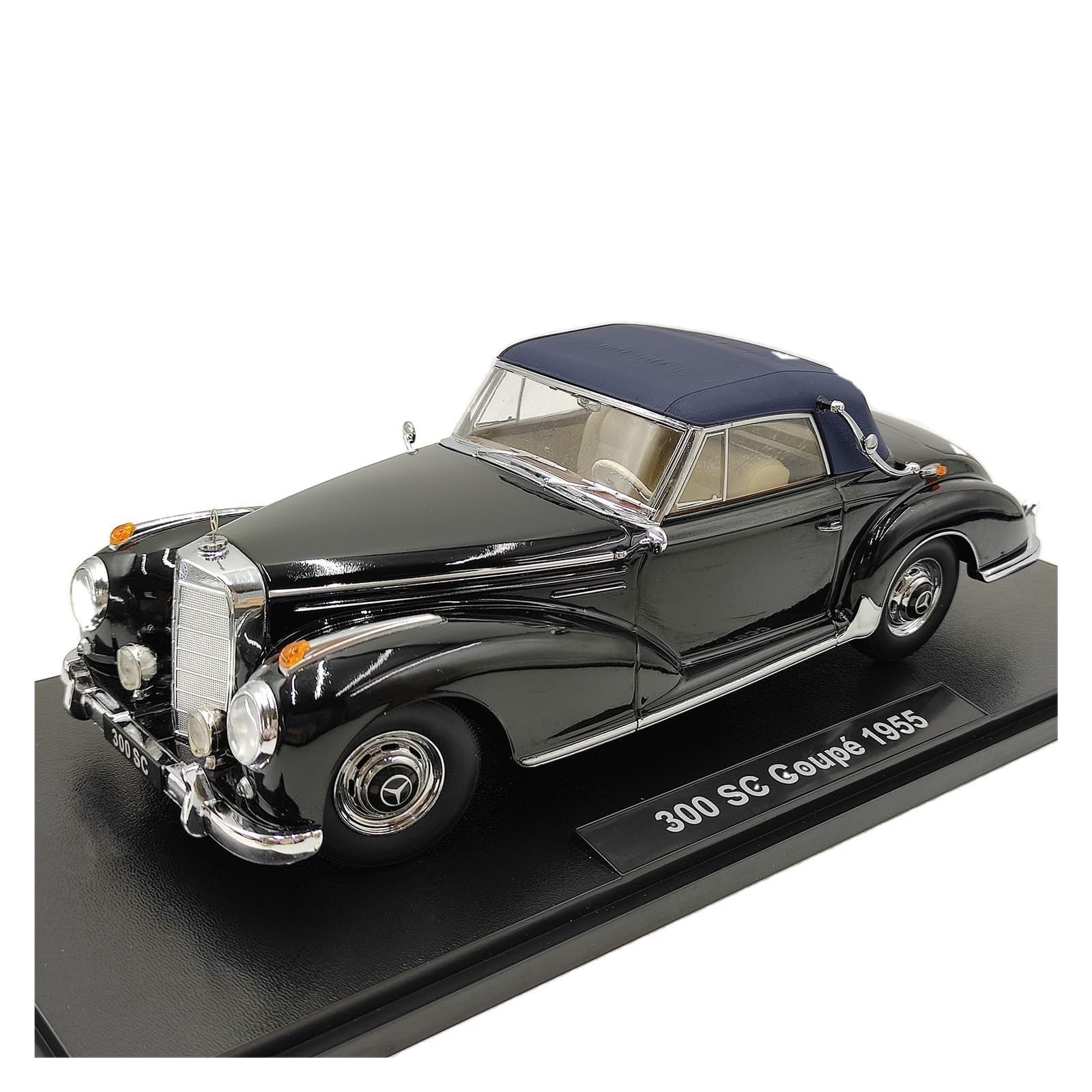 Auto In Miniatura 1 18 Per 300 SC Coupé 1955 Soft Beautiful Vintage Alloy Car Model Veicoli Pressofusi Da Collezione