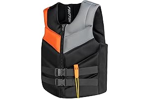 FRITTON Neoprene Life Jacket for Adults: Superior Safety and Comfort on the Water