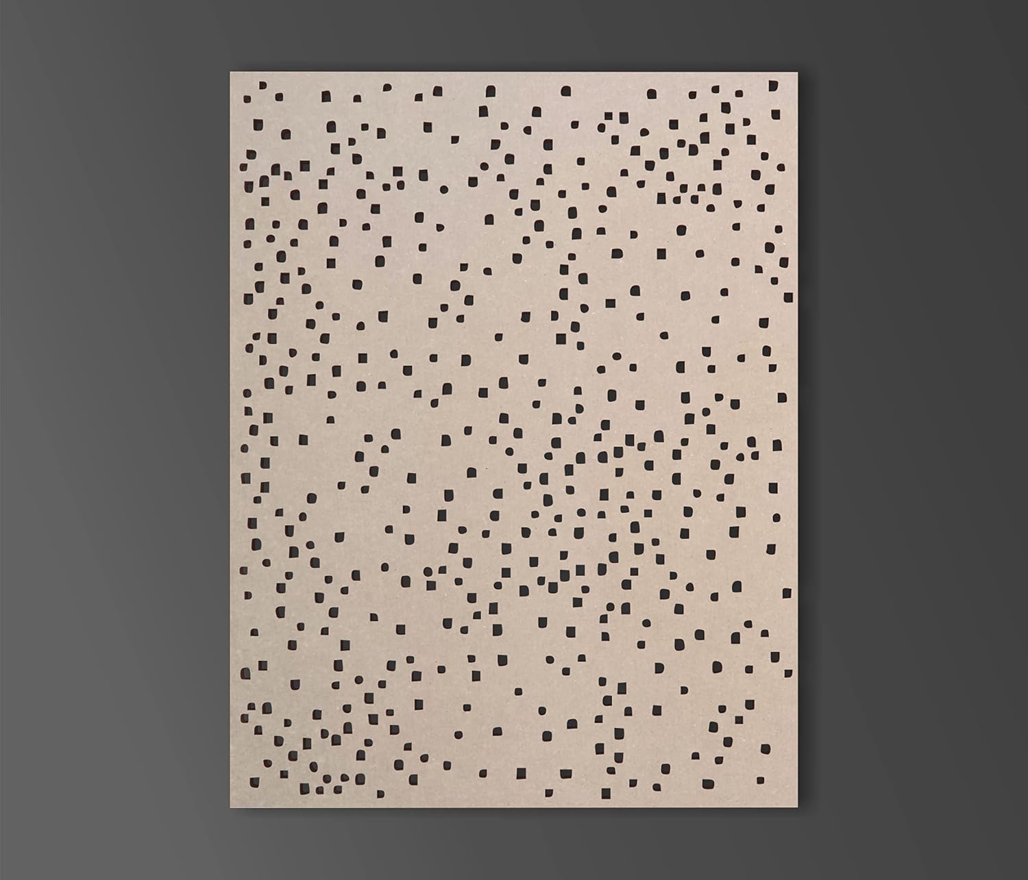 Lattice Panel with a Firework Speckled Design MDF Home & Yard Décor - Wall Panel - Privacy Screen - Trellis - Indoor and Outdoor Use