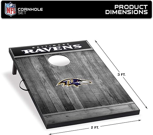 Vista 42 de Wild Sports Juego de Cornhole de madera MDF NFL de 2'x3