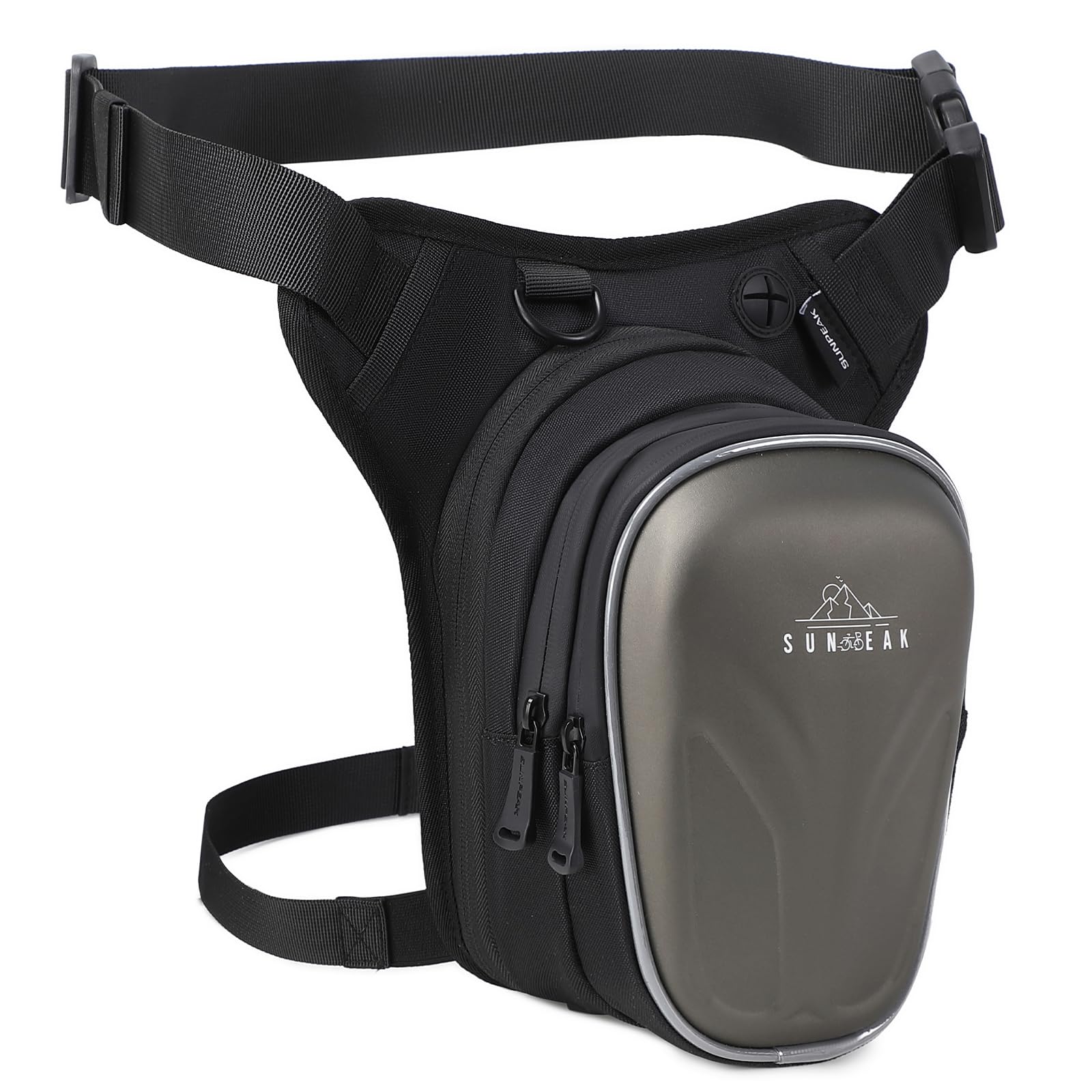 Sunpeak Leg Bag for Men Fanny Packs Women Men Outdoor Thigh Bags Motorcycle Ride Crossbody Backpack