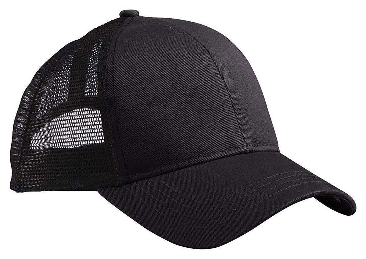 econsciousEC7070 Eco Trucker Organic/Recycled Cap - Black/Black - OS