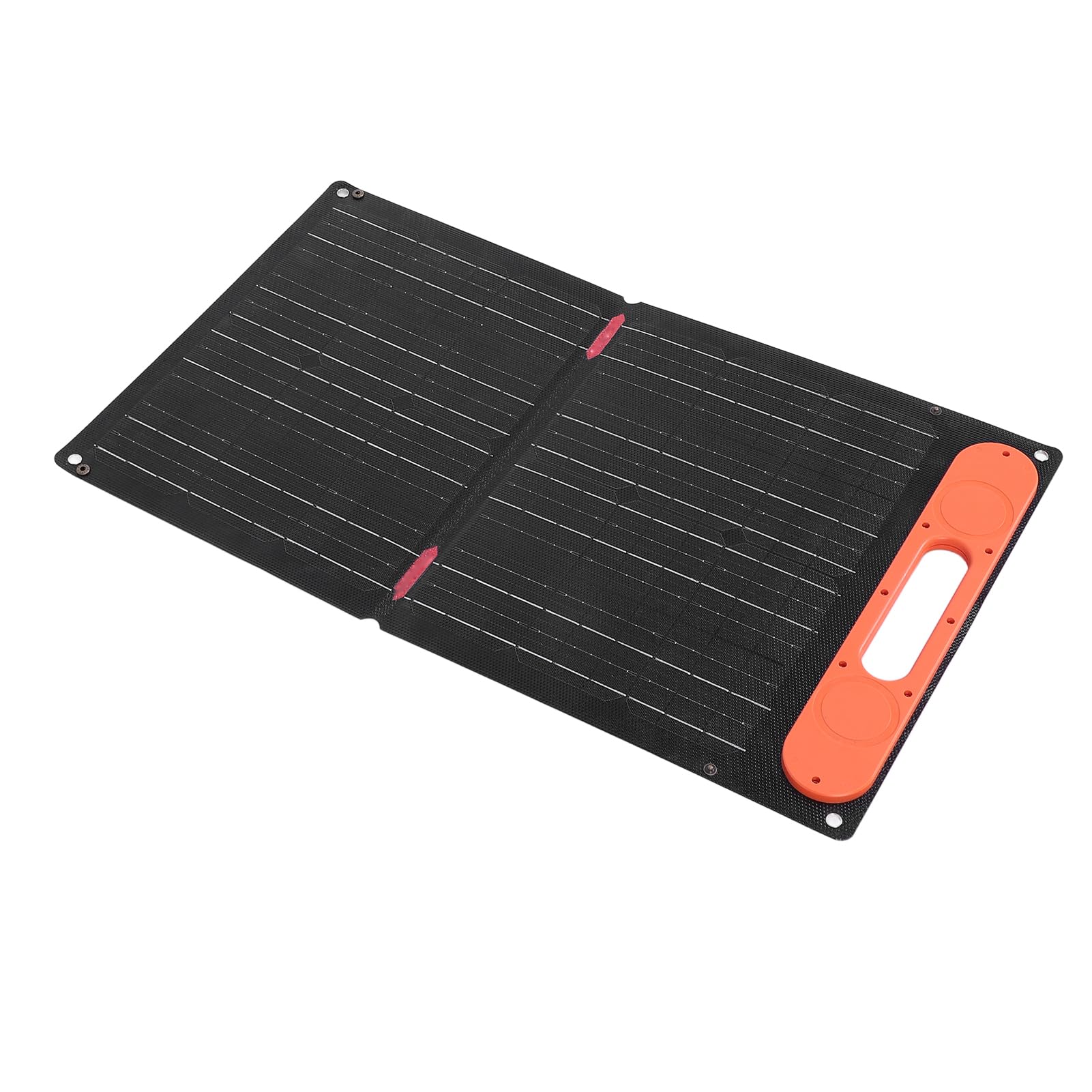 Rengue Chargeur de Panneau Solaire Portable 60 W, Double Panneau Latéral avec Charge Rapide, Idéal pour Le Camping et Les Camping-Cars. Chargeur de Solaire Portable 60 W, Matériau ETFE pour Le