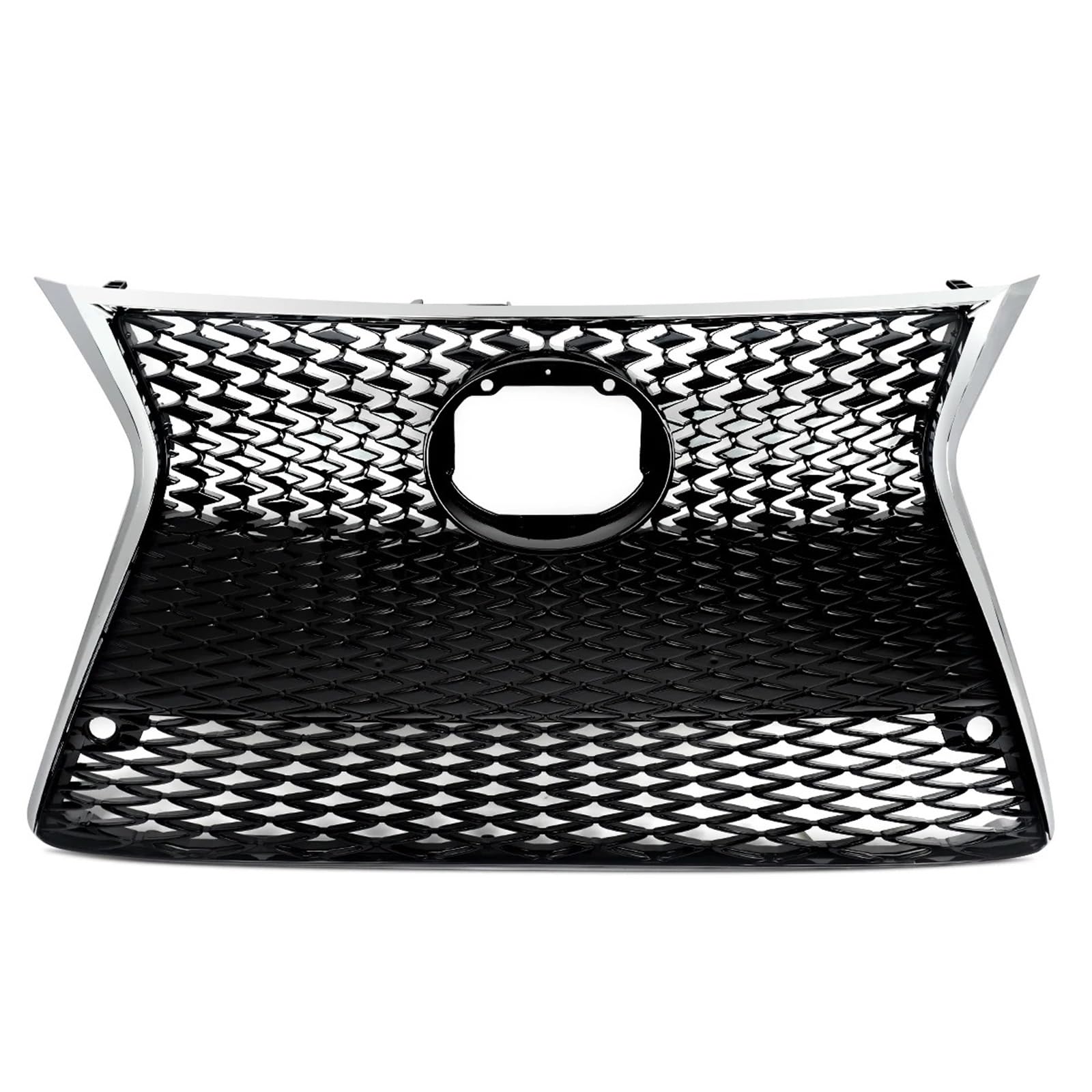 Front Grille Grills For Lexus IS200t IS250 IS350 For F-Sport 2014-2016 Front Bumper Upper Lower Grille Radiator Mesh Grills Chrome