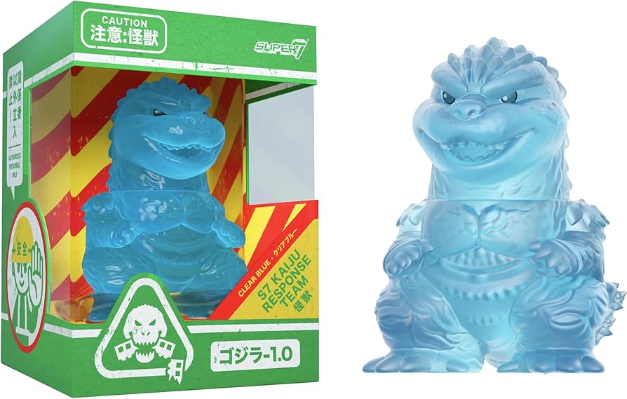 Amazon.com: Super7 Fun! Fun! Toho Godzilla Minus One (Clear Blue