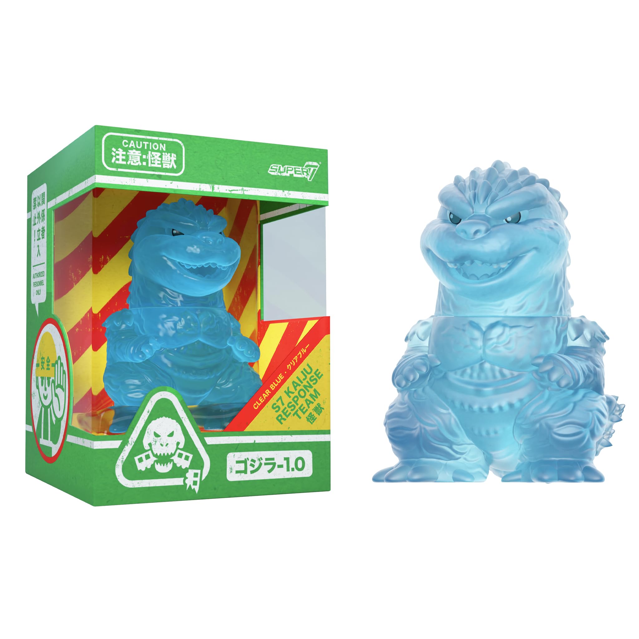 Amazon.com: Super7 Fun! Fun! Toho Godzilla Minus One (Clear Blue