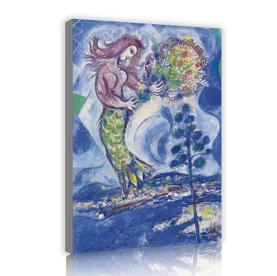 マルクシャガール 絵画 幻想的 大きめサイズ シャガール ポスター