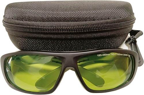 Gafas de seguridad láser de 1064nm 180-480nm y 740-1100nm azul+IR 808nm 830nm 850nm 980nm grabado láser gafas protectoras industriales gafas de