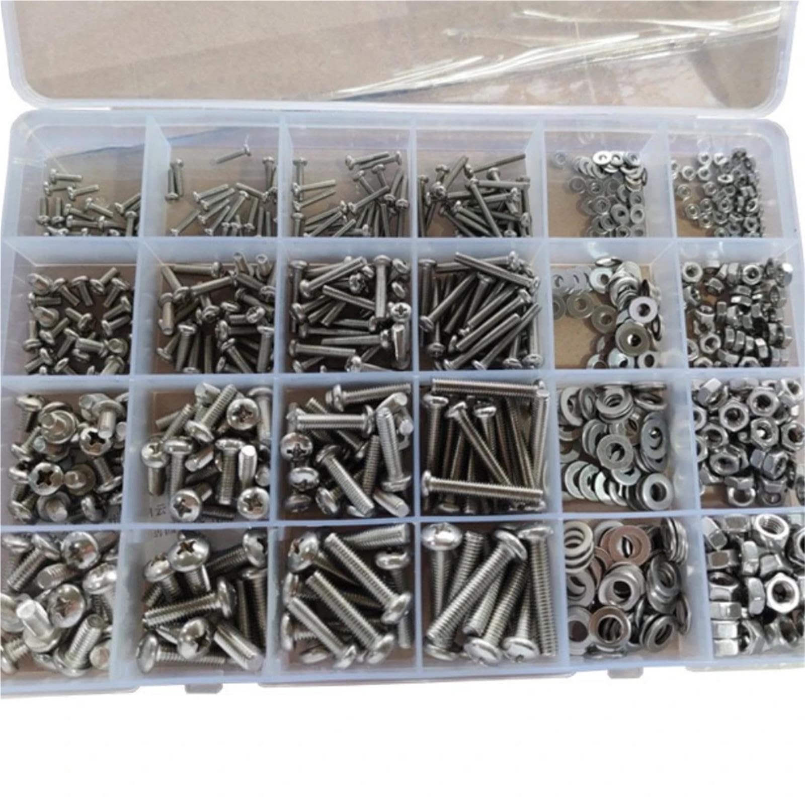 Tuercas y Tornillos Kit surtido de tuercas y pernos 710 piezas