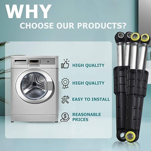 Miniatura 7 de DC66-00470A y DC66-00470B Amortiguador de arandela compatible con Samsung DC66-00470A, DC66-00470B, AP4206426, DC66-00650D, 2020946, PS4212219,