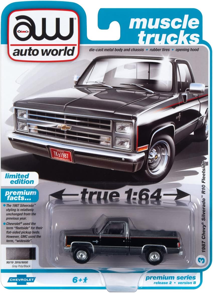 Auto World Premium 2022 Release 2 Set B (6-Car Sealed Case) 1:64 Diecast