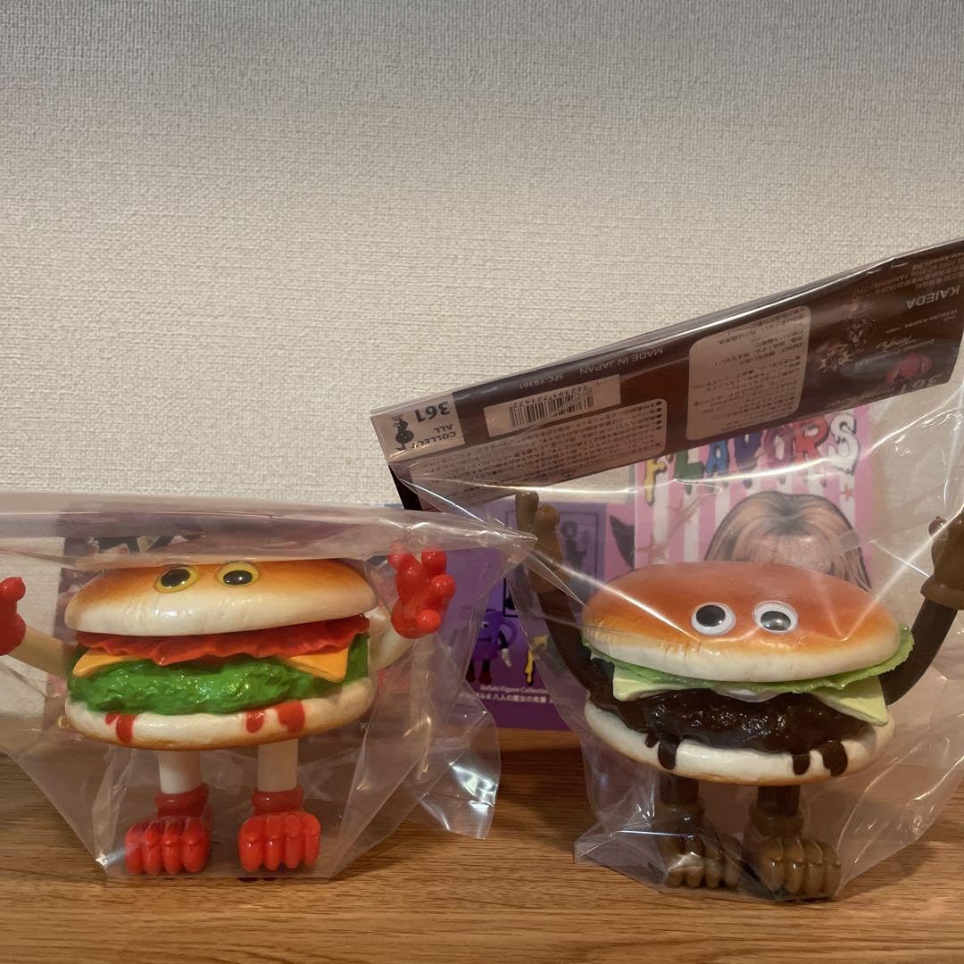 KAIEDA ヤミーバーガー＆ヤムヤムバーガー / フレーバーズ 2体セット KAIEDA ヤミーバーガー＆ヤムヤムバーガー / フレーバーズ 2体セット