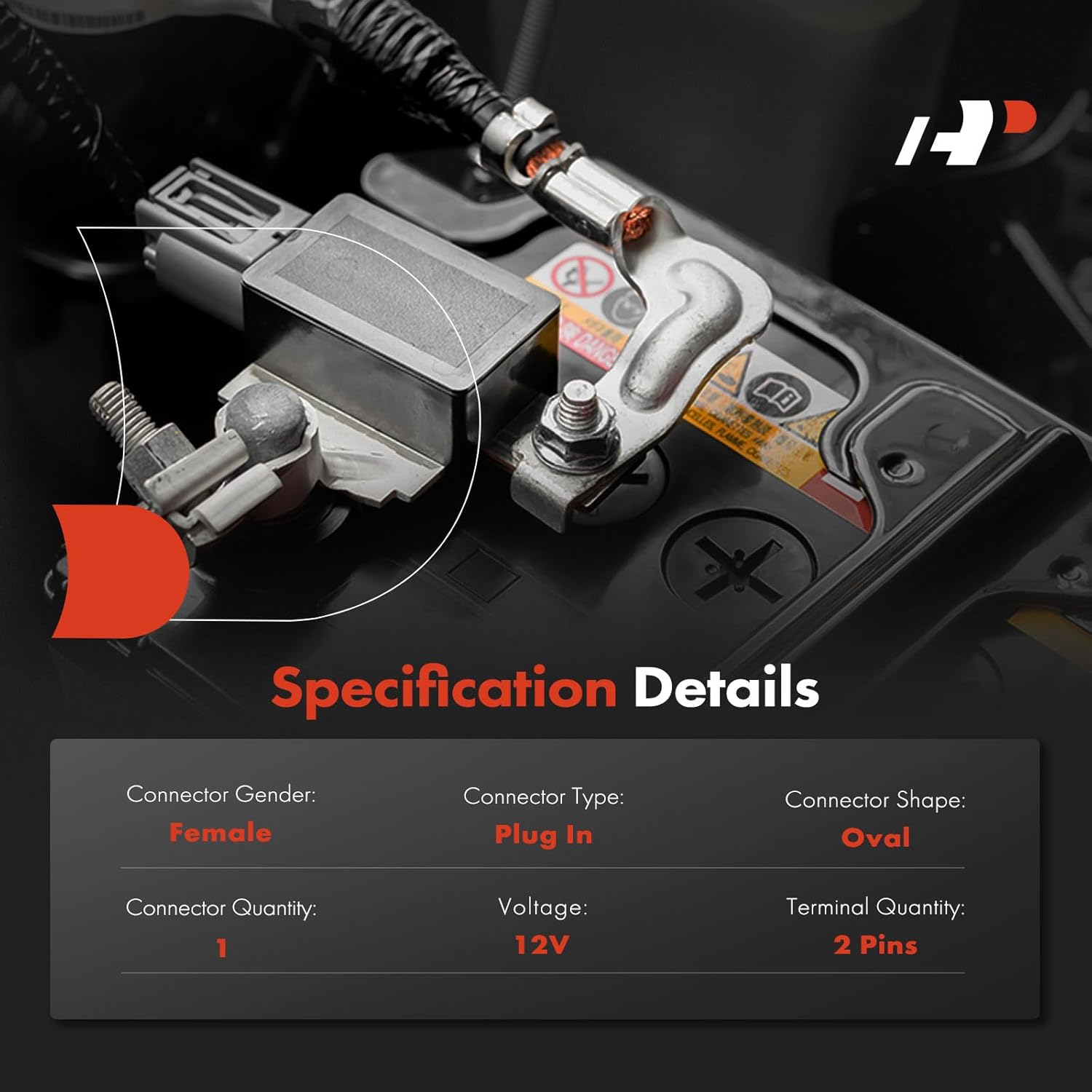 A-Premium Battery Current Monitor Sensor Module Compatible with Chevrolet Cruze 2016 2017 2018
