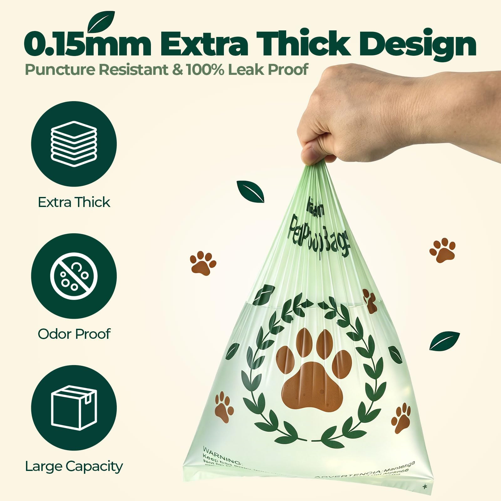 Certified Compostable Dog Waste Bags Gallery Image